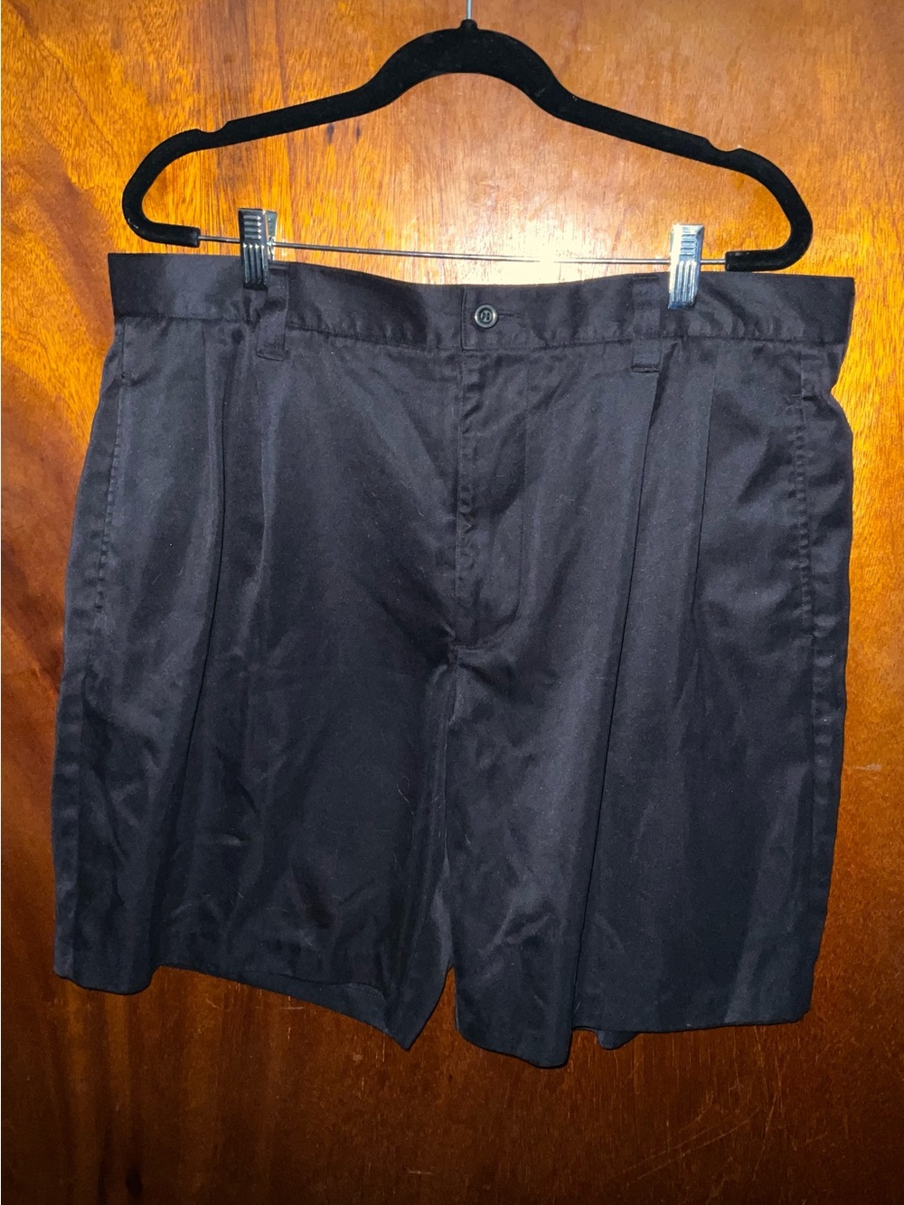 Dockers Navy Pleated Front Men's Shorts
